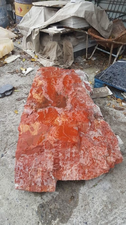 Red Jasper wastafelblad